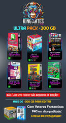 Ultra Packs com mais de 300GB em Artes Prontas