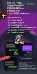 Ultra Packs com mais de 300GB em Artes Prontas